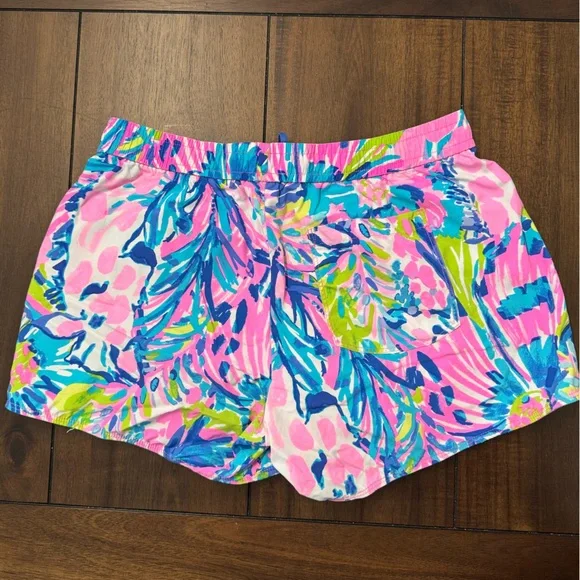 Lilly Pulitzer Colorful Athletic Shorts - Picture 2 of 5